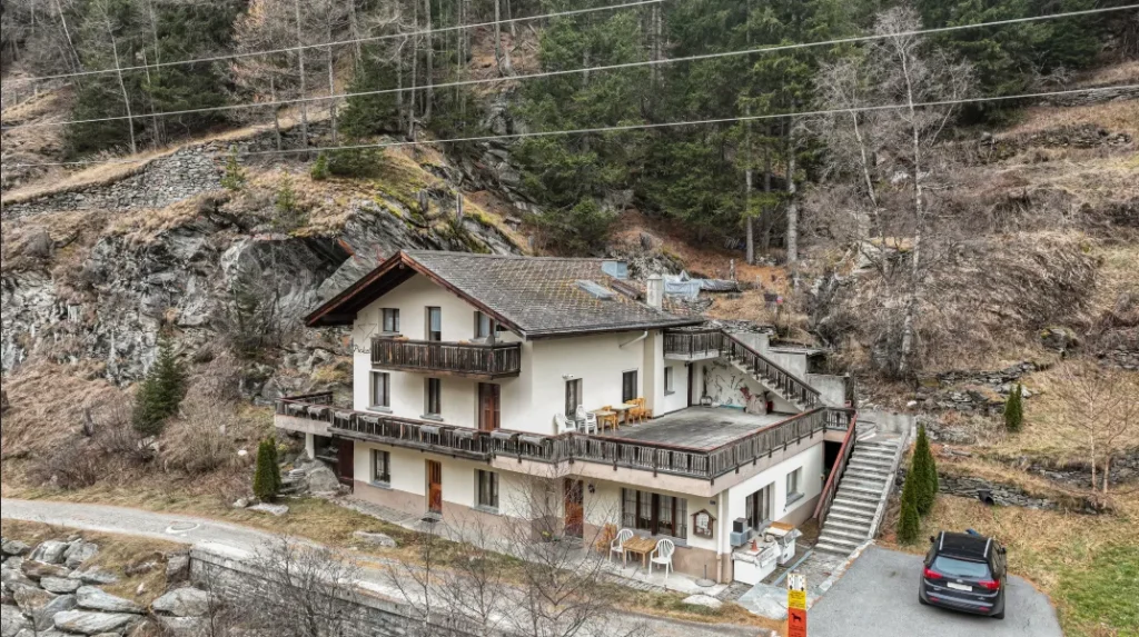 Haus Pickelschmiede in Saas-Grund – Aussenansicht