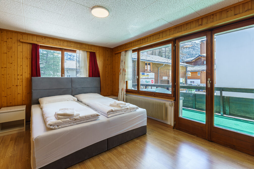 Haus Slalom, Wohnung Nr. 5, Saas-Fee – Schlafzimmer 2