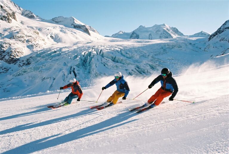 Winter: breite Pisten und Sonne bis in den Frühling